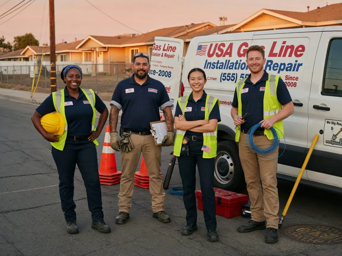 Gas Line Installation company in Frazee, MN